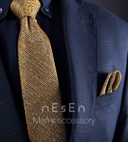 کراوات طلایی کجراه نسن